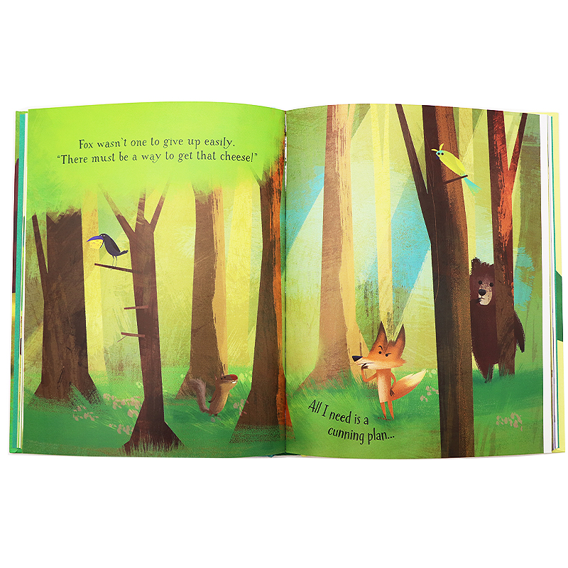 [正版]Usborne出品 伊索寓言 英文原版 Aesop’s Fables for Little Children高清大图