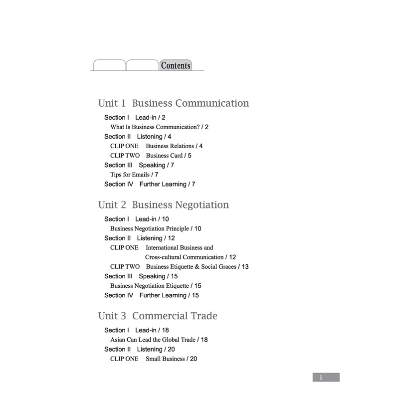 醉染图书商务英语听说 下册9787566420565高清大图