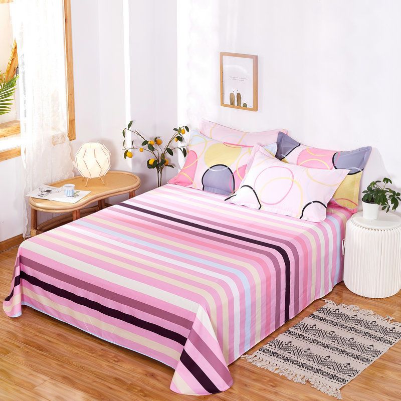 全棉床单纯棉床单单件15米床单人双人床单宿舍纯棉18米床