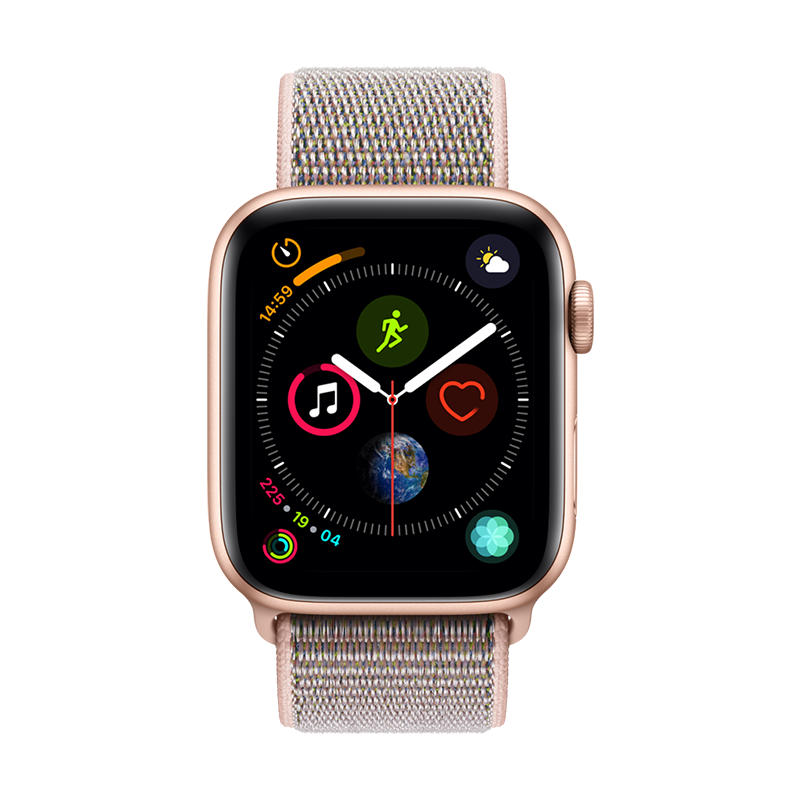 Apple/Apple Watch Series 4s智能心率电话手表 GPS2018新款 40mm 蜂窝版 粉砂回环