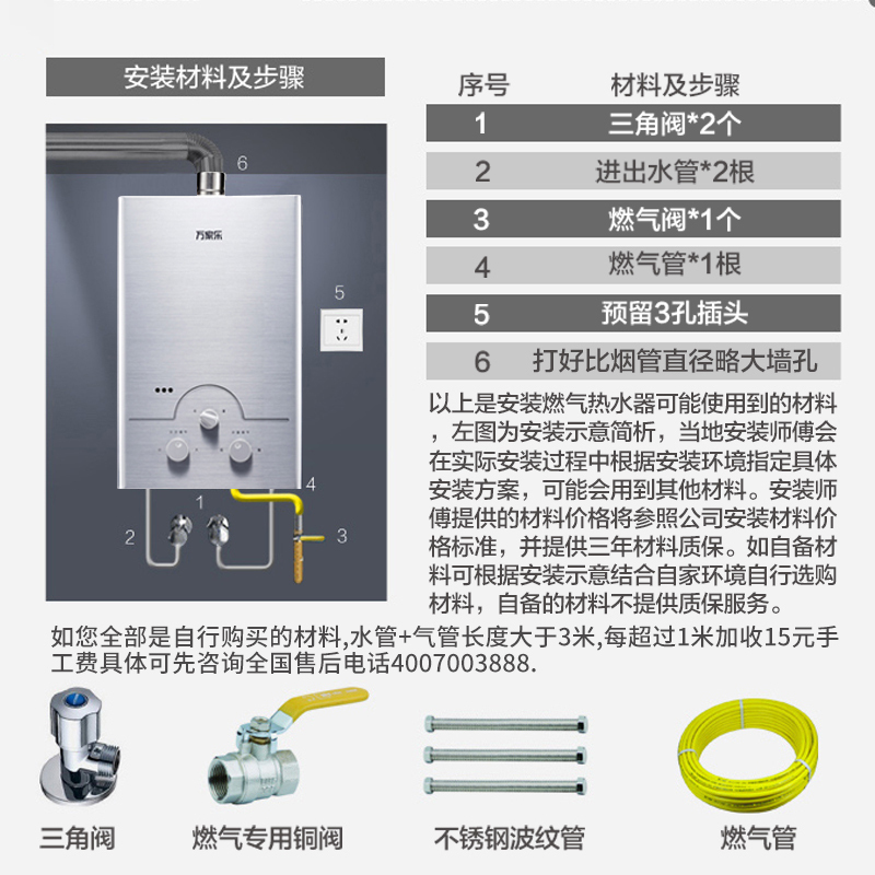 万家乐（Macro） 8升四季控温型 经济适用 真铜水箱 燃气热水器JSQ16-8M2 天然气（禁装浴室）