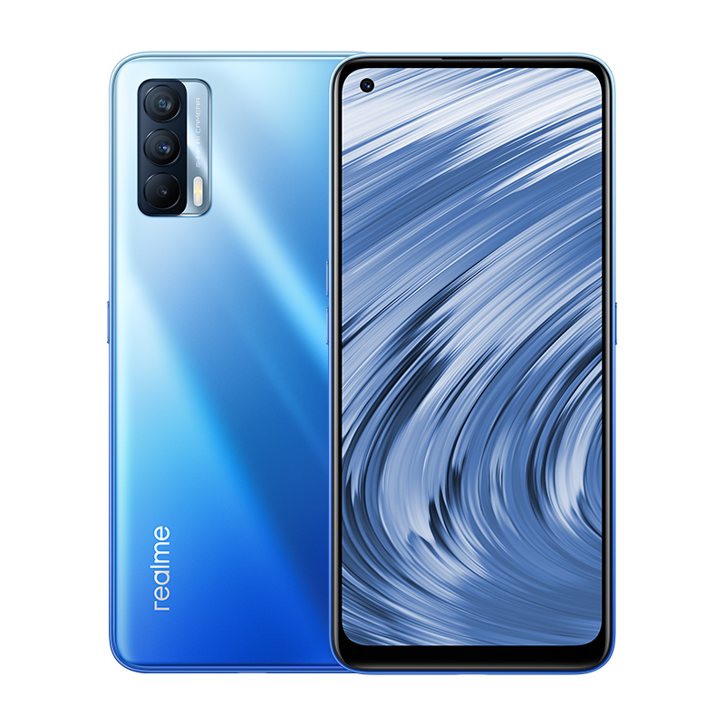 [二手95新]realme 真我V15 5G手机 8+128G 镜湖蓝 安卓 手机「官方在保,送原装配件」