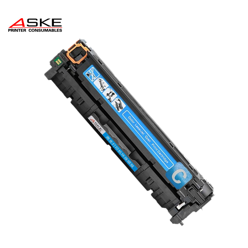 ASKE PRINTER CONSUMABLES激光打印机蓝色硒鼓A-CE411A高清大图