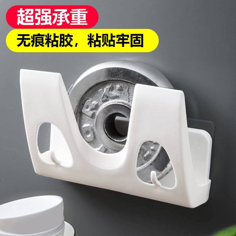锅盖架免打孔厨房壁挂式砧板架多功能收纳架家用菜板置物架放锅盖 1个锅盖架粉色+10个挂钩 收藏店铺优先图片