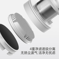 德尔玛吸尘器DX1000家用小型手持式强力大吸力除螨猫毛地毯吸尘机