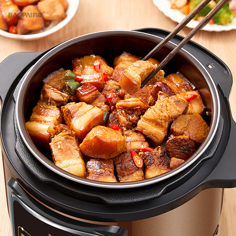 豹牌 食品级不粘内胆微压多功能电压力锅 BP-WD259高清大图