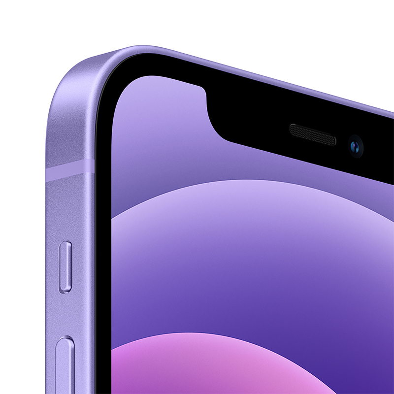 [2021新款上市]Apple iPhone 12 256G 紫色 移动联通电信5G全网通手机 美版 裸机 [有锁]