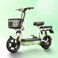 汇特益 电动车代步电瓶车出行电动自行车 小幸运((电池48/12)绿色(含上牌) (单位:台)