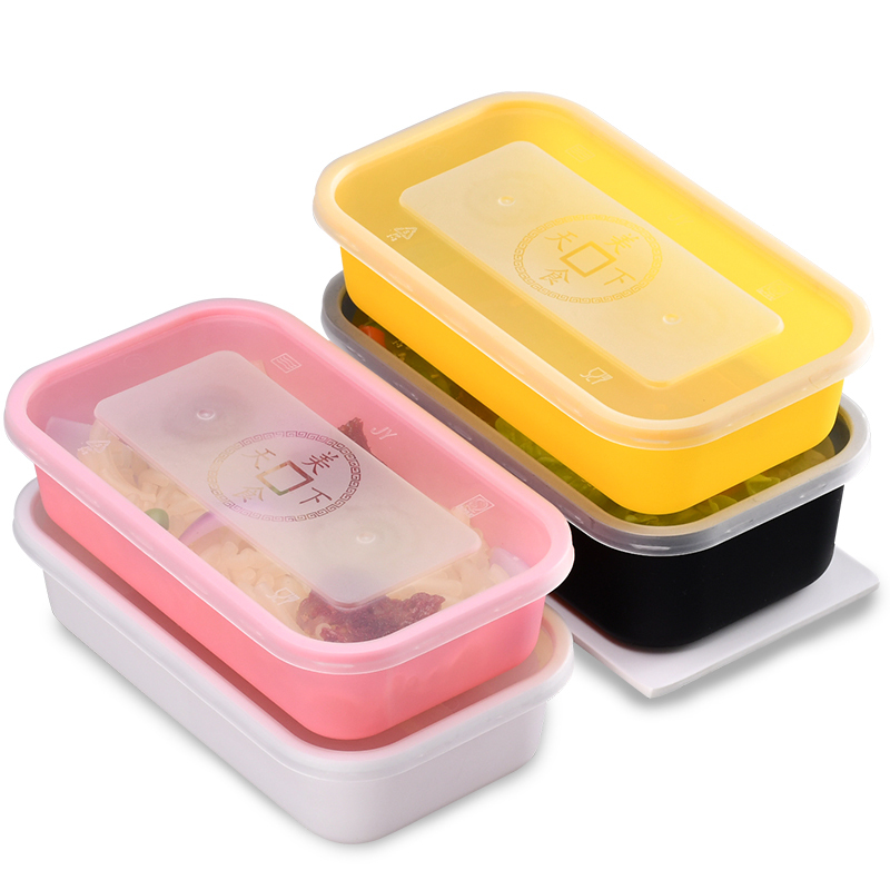 加厚唯美日式一次性打包饭盒烘焙精灵1000盒便当盒