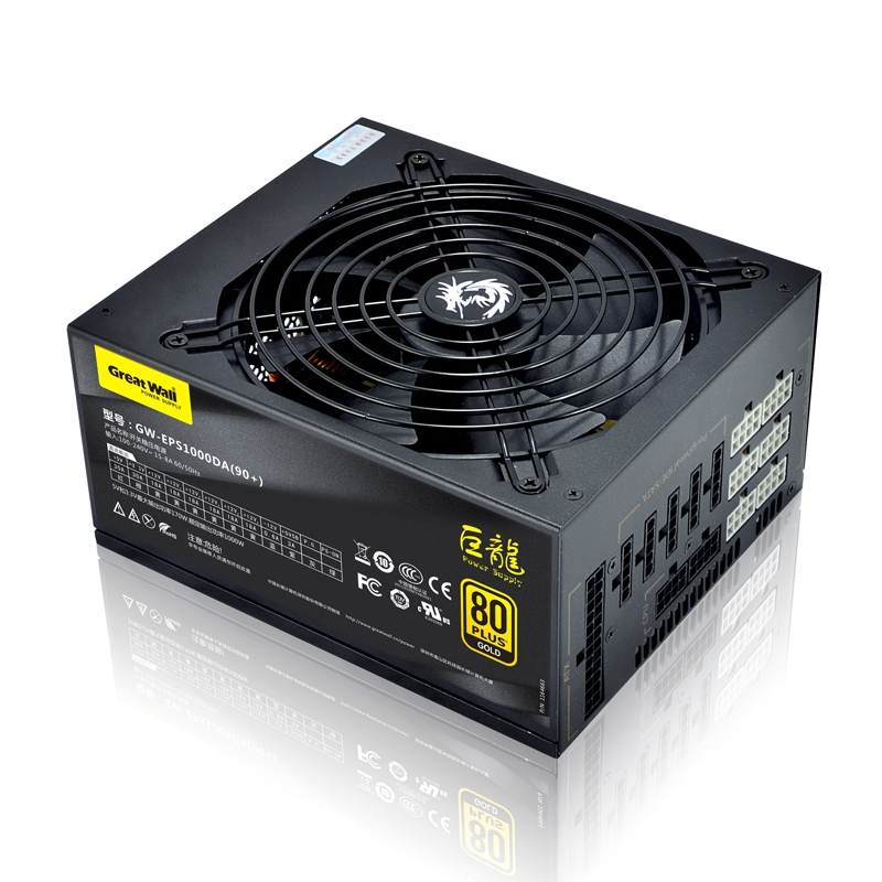 长城(GreatWall)额定1000W 巨龙GW-EPS1000DA 电源(80PLUS金牌/全模组/经典手提箱)