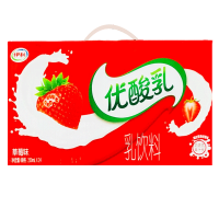 伊利优酸乳整箱250ml*24盒 哈密瓜味