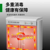 意黛斯(YIDAISI)商用消毒柜 茶水消毒柜 配餐柜大容量双门食堂餐厅吧台餐具消毒碗柜YDS-XDGS850
