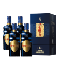 [中华特色]河北供销馆 古顺 42度窖藏8年 500ml*4瓶整箱装 浓香型白酒 河北老字号非物质文化遗产 邢台特产