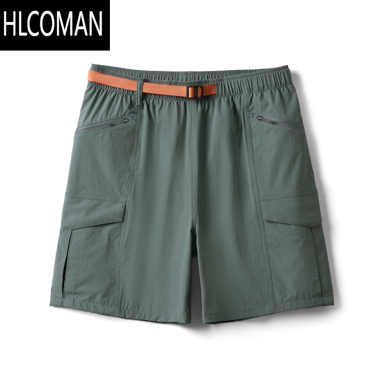 HLCOMANmwood简木男装[宽松版]145g四面弹轻户外吸湿速干工装短裤