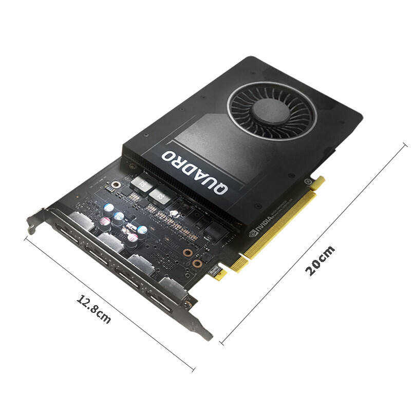 丽台(LEADTEK) NVIDIA P2000 5GB专业图形显卡平面工业设计3D建模渲染视频剪辑后期做图绘图显卡 原厂盒装高清大图