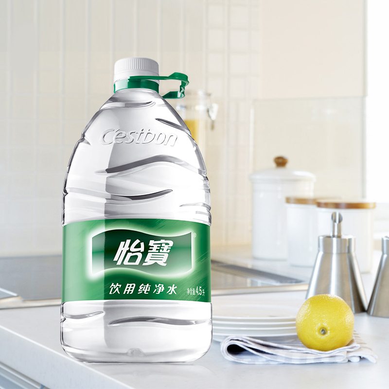 怡宝4.5L*4 整箱装 怡宝纯净饮用水