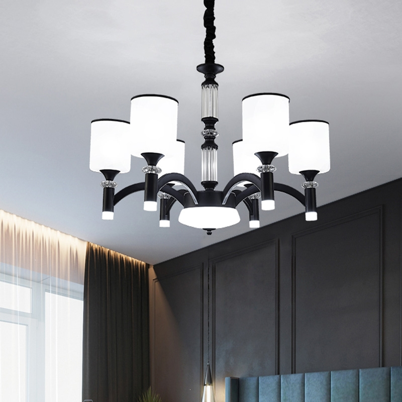 古达北欧客厅吊灯现代简约家用大气轻奢餐厅灯卧室灯具套餐