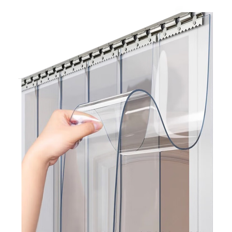 铭 思 达透明门 帘高清大图