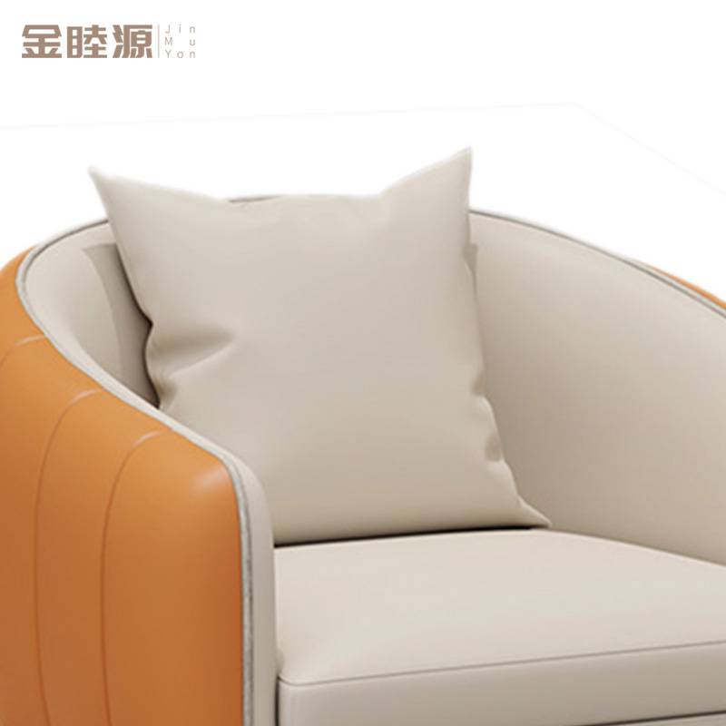 金睦源 JIN MU YON 沙发 蓝色+米色 张