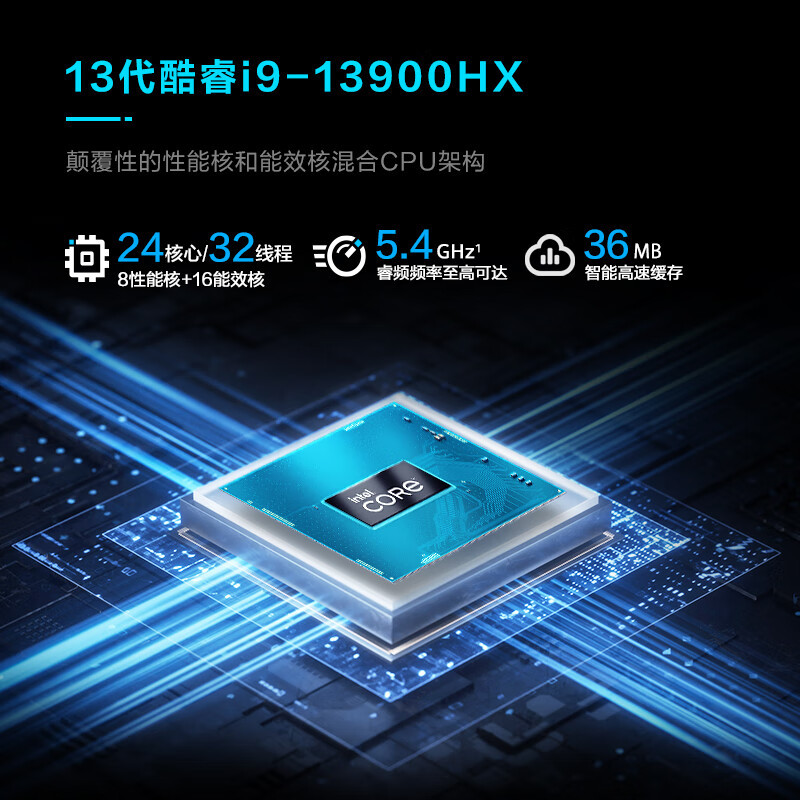 雷神Zero2023 16英寸游戏本 笔记本电脑(13代酷睿i9-13900HX 16G DDR5 1T固态 RTX4060满血 240Hz 2.5K屏) 定制版