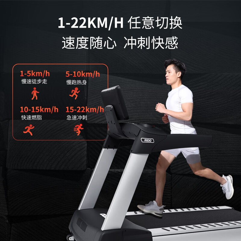 力动RIDO PRO系列 商用智能跑步机商用智能跑步机高清大图