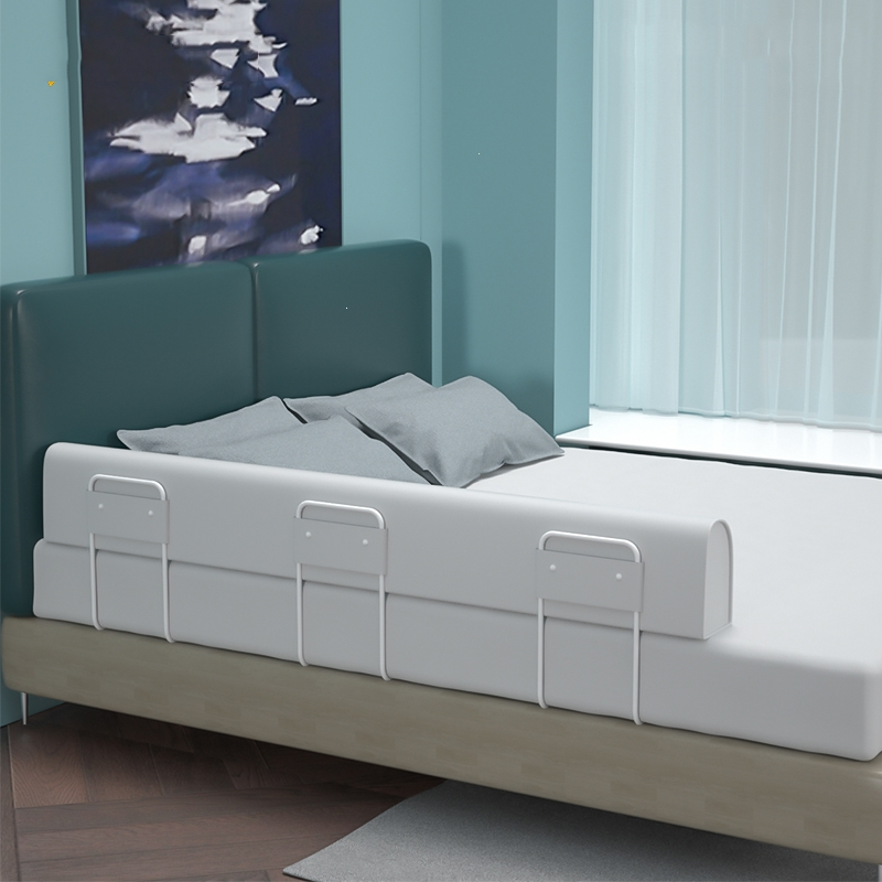 床围栏宝宝防护栏婴儿床边床围儿童通用软包床尾防掉视频