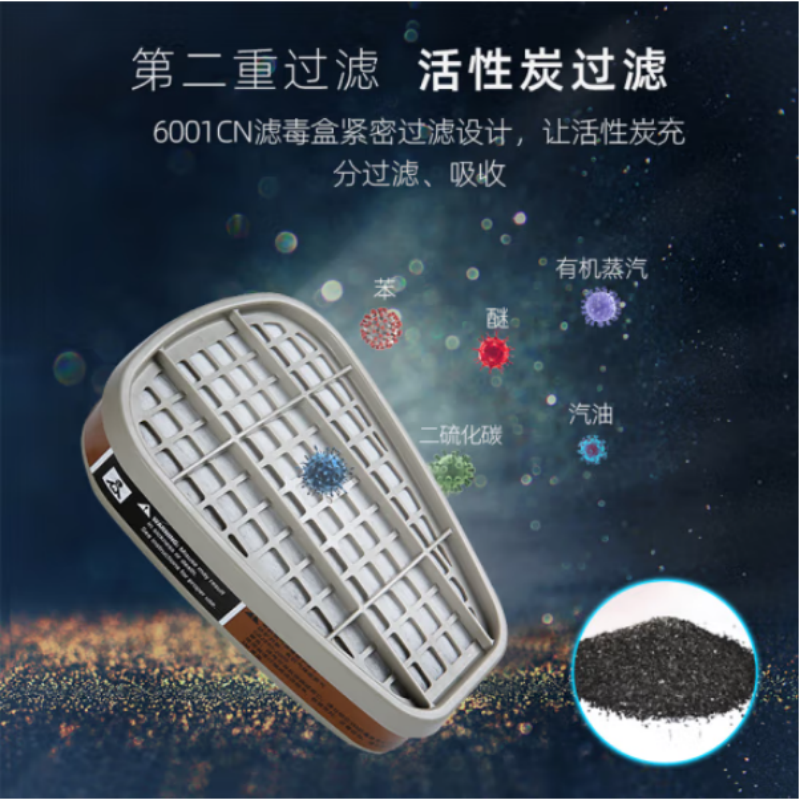 3M 6200防毒面具套装 6200+6001七件套装 起订量100套 货期5-10天