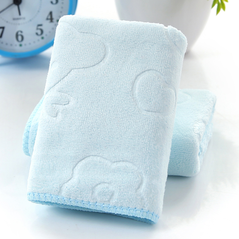 恋名媛婴儿小毛巾宝宝洗脸巾儿童洗澡巾超柔小孩面巾新生儿超细纤维
