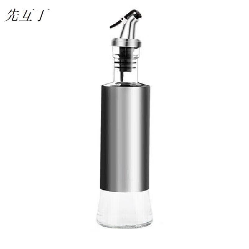 先互丁 不锈钢玻璃调料瓶 油瓶 300ML 个高清大图