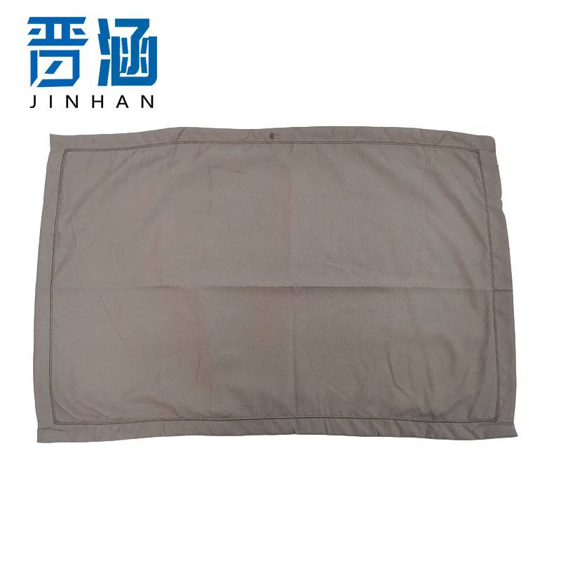 晋涵 枕套 盈绣棉 灰色 45*72cm/个高清大图