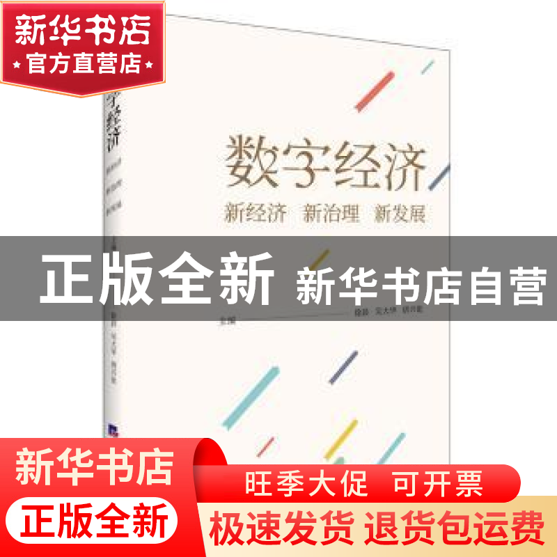 正版 数字经济:新经济 新治理 新发展 徐晨,吴大华,唐兴伦 经济高清大图