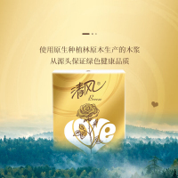 清风手帕纸金装love无香4层6张30包纸巾B66PJE-1