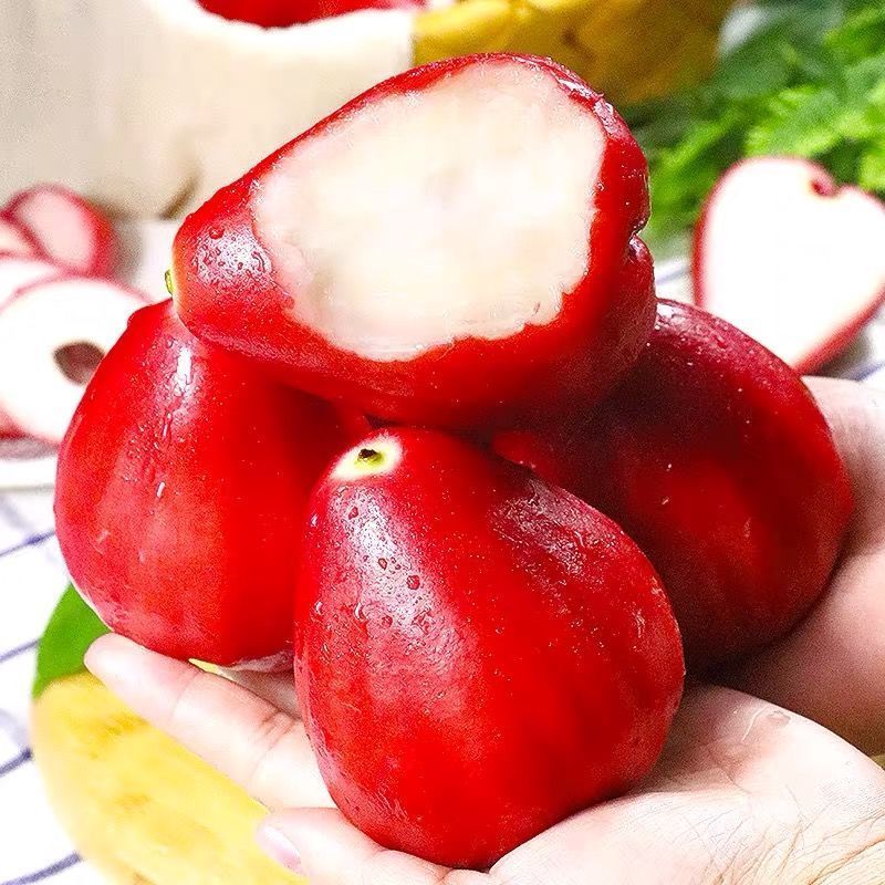 三亚黑珍珠莲雾新鲜水果当季莲雾果 海南热带特产1斤