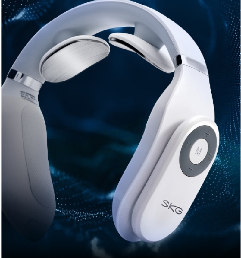 艾诗凯奇(SKG) 颈椎按摩器4098蓝牙2代颈部脖子肩颈护颈热敷低频脉冲按摩仪按摩器送男女朋友生日送老师毕业礼物