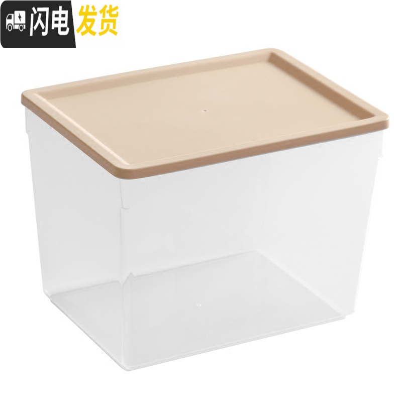 三维工匠厨房冰箱收纳盒食品食物整理盒蔬菜五谷杂粮保鲜盒塑料冷冻密封盒高清大图