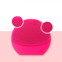 斐珞尔(FOREO) 美容器 Luna play plus露娜玩趣增强版 深层清洁毛孔 声波震动 可换电池 洁面仪樱桃红