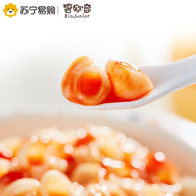 碧欧奇(Biojunior)意大利进口婴幼儿双有机辅食小麦蔬菜混合无盐宝宝面条200g(10个月以上)小蜗牛