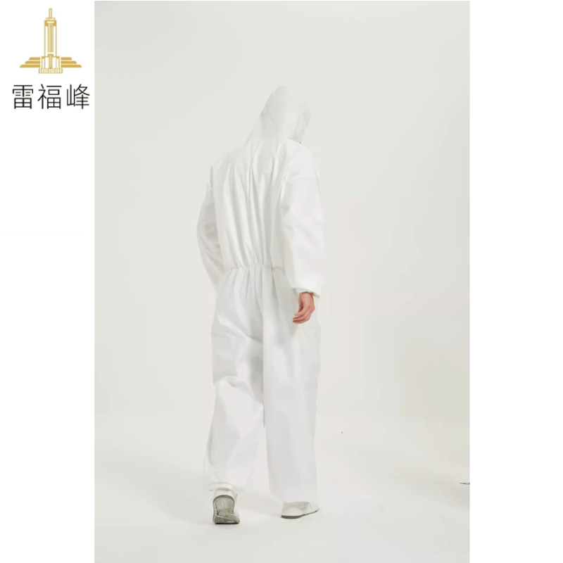 雷福峰一次性防护服防水防尘工作服L-3XL/件图片