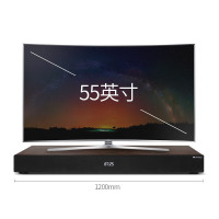 山水(SANSUI)91D回音壁电视卡拉OK音响 家庭KTV组合音响 家庭影院 K歌音响箱套装 双无线话筒麦克风