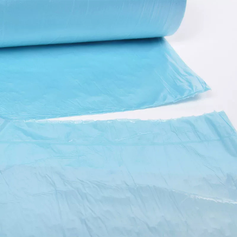 宜洁 平底点断垃圾袋厨房家用办公室彩色塑料袋 40*45cm/120只高清大图
