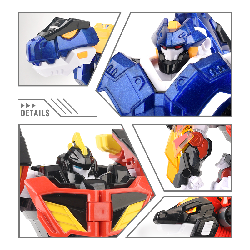 迷你特工队超级恐龙力量2变形机器人玩具提拉卡炫龙机甲武器男孩高清大图