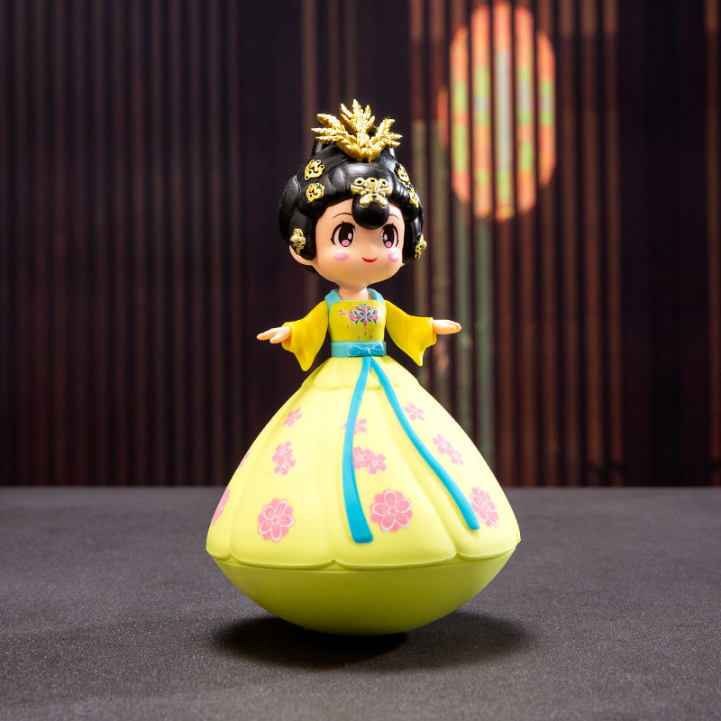 西安大唐音乐不倒翁小姐姐陕西旅游纪念品伴手礼摆件女孩生日礼物