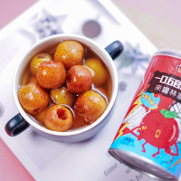 [林家铺子旗舰店]新鲜糖水山楂罐头425g*6罐出口品质即食水果罐头