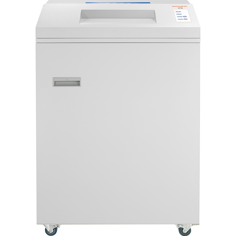 盆景3Z735碎纸机 大型工业级大容量单位多功能长时间粉碎机 碎纸机150升大容量可碎A3