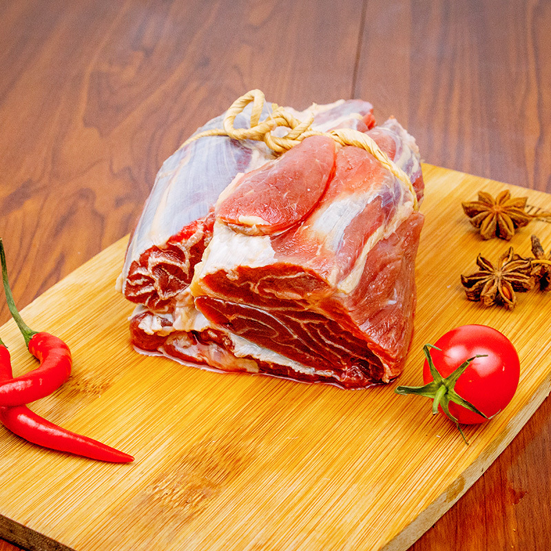 中粮家佳康(JOYCOME)阿根廷牛腱子1000g 整根鲜牛腱牛腿肉冷冻排酸牛肉