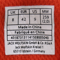 JACKWOLFSKIN/狼爪 男鞋 户外减震合成革;织物系带橡胶底透气越野跑鞋4018731-3114