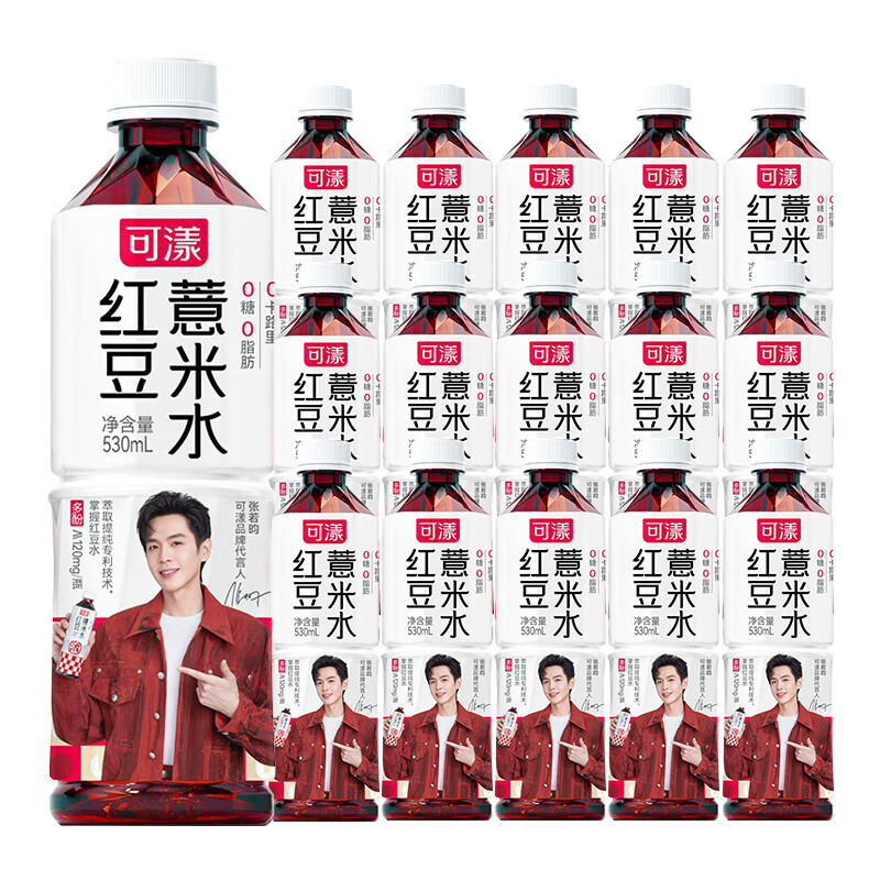 可漾 红豆薏米水五谷饮料 530ml*15瓶