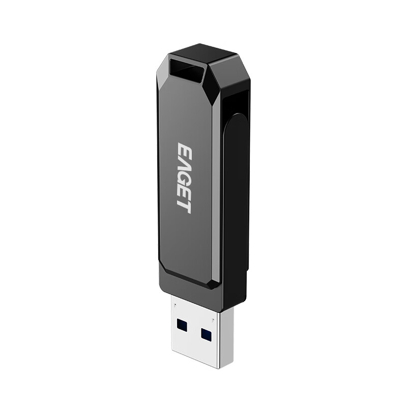 忆捷(Eaget) HF66 USB3.2 U盘 高速全金属360度 旋转优盘 128GB高清大图