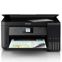 爱普生（EPSON）L4168商务墨仓式品质款 彩色无线多功能一体机（打印 复印 扫描 wifi 自动双面）