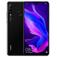 华为(HUAWEI) 华为nova4e AI超广角三摄 全网通版 6GB+128GB 幻夜黑 移动联通电信4G智能手机 nova 4e 华为手机 华为nova 4e